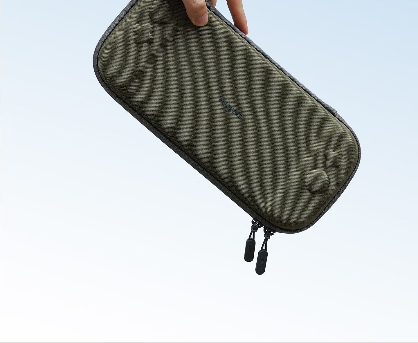 Чехол-органайзер Hagibis для Nintendo Switch 2, второе поколение, ударопрочный, портативный, для путешествий, серый