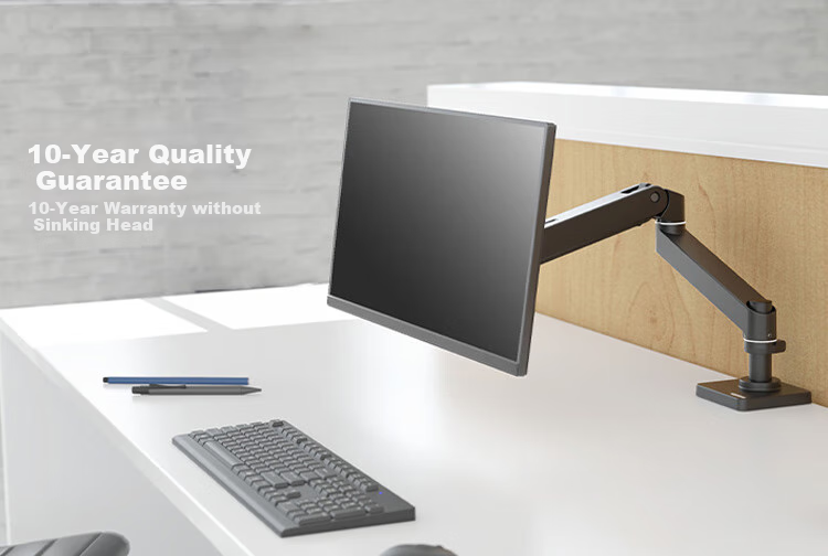 Кронштейн для монитора ERGOTRON LX PRO, регулируемый по высоте, механический кронштейн, матовый черный