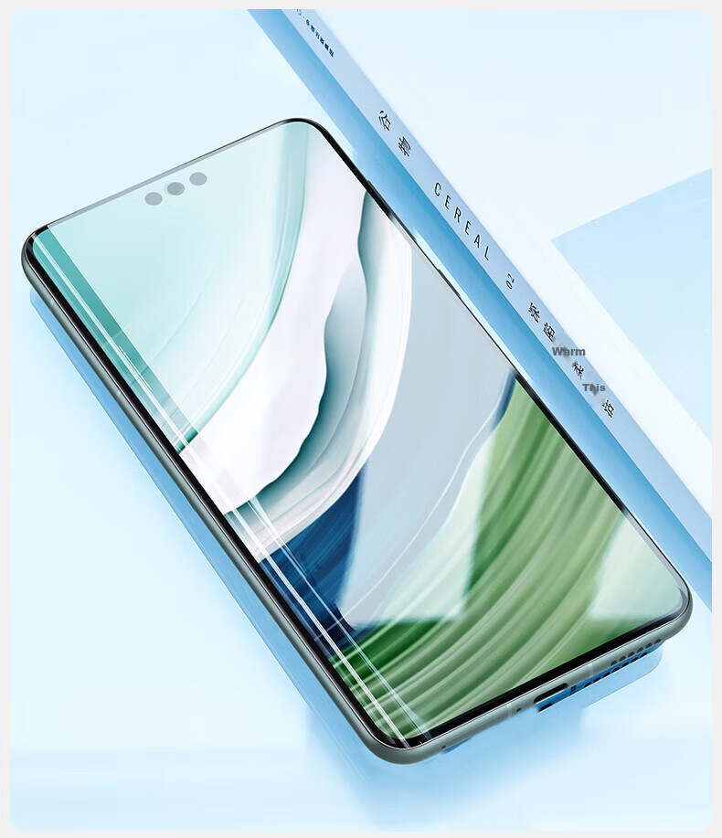Защитная пленка для экрана Huawei Mate60 Pro/Mate60 Pro+/RS, гидрогелевая, противоударная, отпечатки пальцев, полное покрытие, 2 шт.