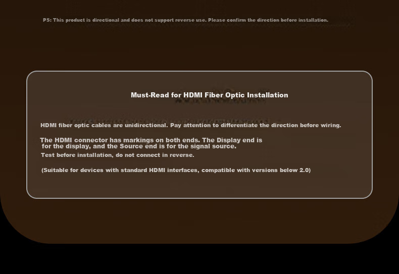 BIAZE Fiber Optic HDMI Cable Version 2.1, 30 Meters, 8K60Hz, High-End Video Cable for Computer, TV, Home Theater, 3D Projector, Monitor Connection Cable