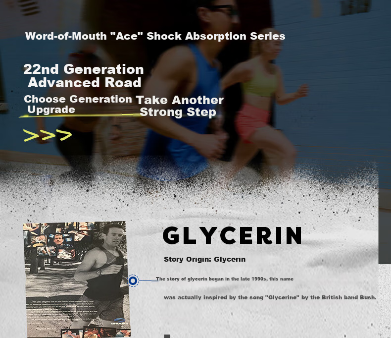 Кроссовки Brooks Glycerin 22 мужские, белые/серые/черные (версия поддержки), размер 44.5