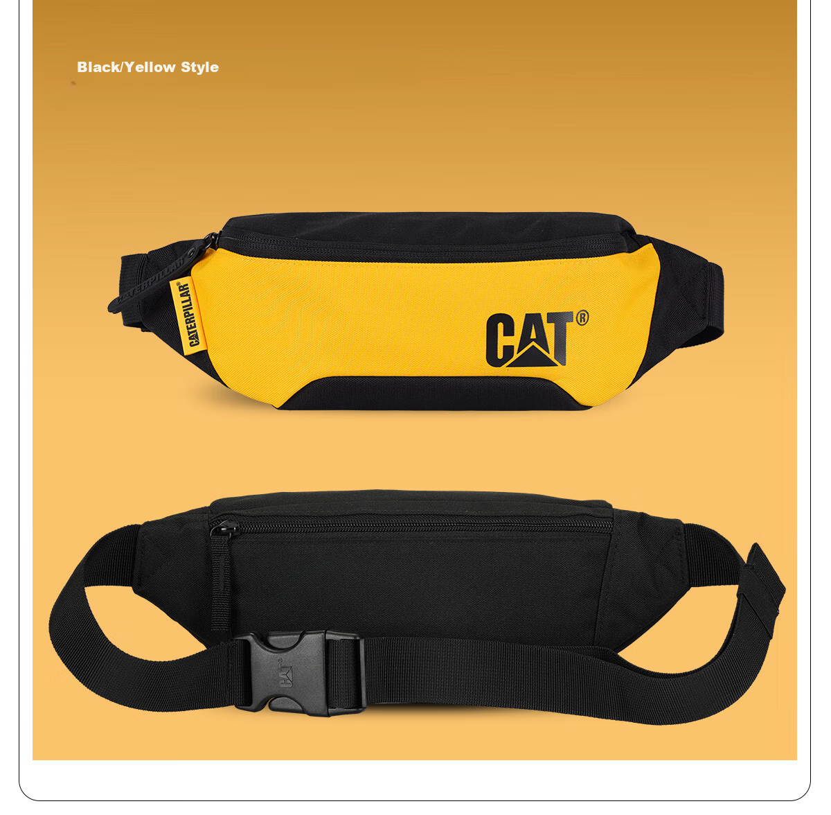 Сумка CAT Waist Bag, Chest Bag, Phone Pouch, Outdoor Sports Trendy Crossbody Bag, Outdoor Shoulder Bag, Cycling Bag, Sky Blue, 83615