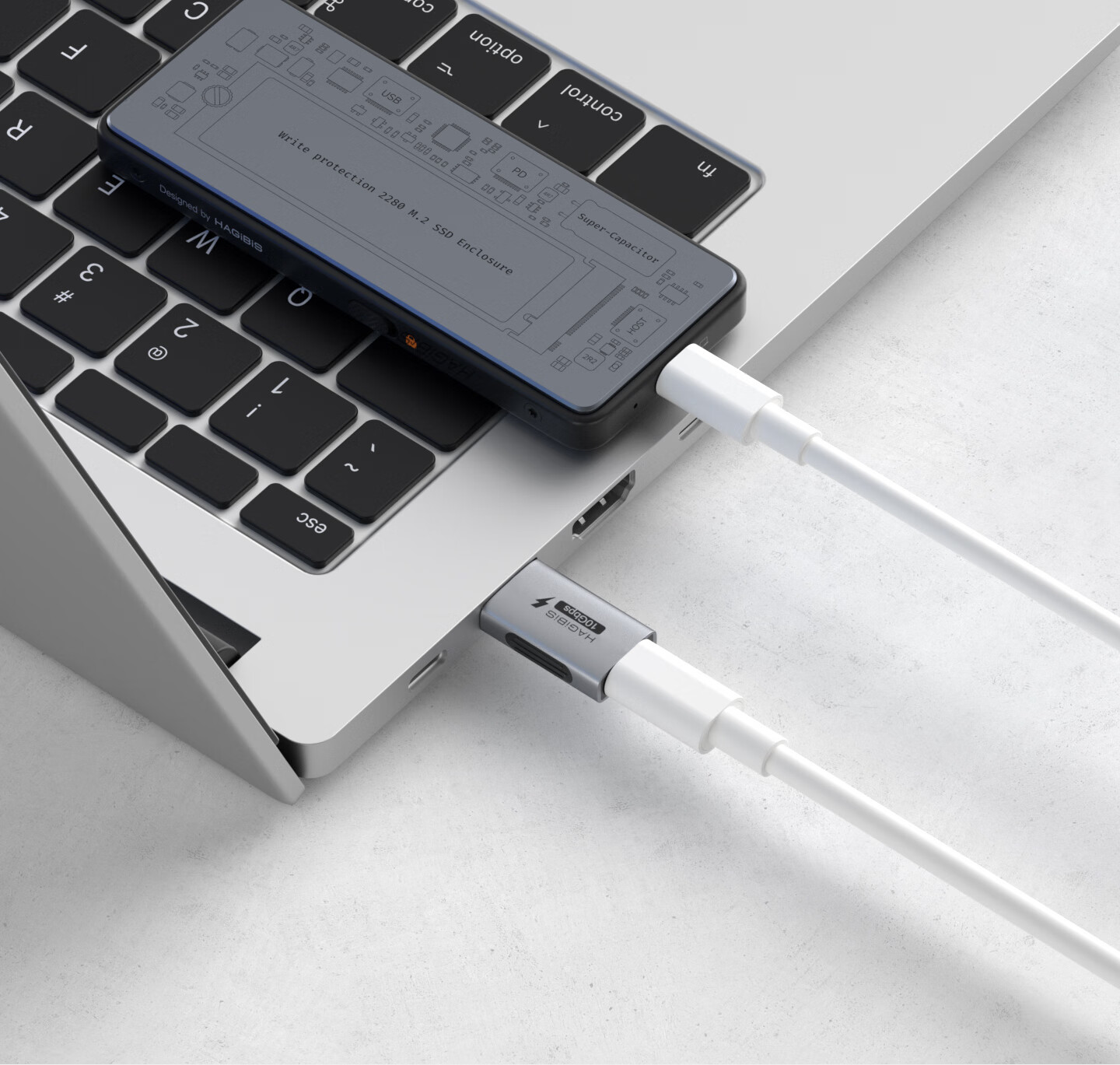 Переходник Hagibis USB на Type-C, USB-A Male на USB-C Female, высокоскоростной OTG конвертер для телефонов, USB-накопителей, компьютеров, iPhone 16, планшетов, iPad, автомобильных зарядных устройств, кабелей данных