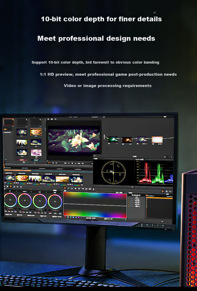 Кабель ZLEUE Type-C - HDMI, конвертер Thunderbolt 5/4, адаптер USB-C, зеркалирование экрана высокой четкости, совместимый с телефонами и ноутбуками Apple Huawei Xiaomi Z106A