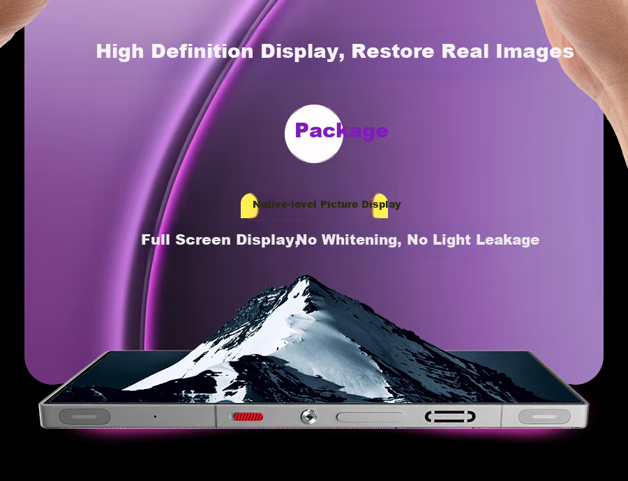 Защитное стекло Wali для Nubia Red Magic 10s Pro+, закаленное, HD, полное покрытие, анти-отпечатки, анти-падение, защита от износа, с коробкой для быстрой установки
