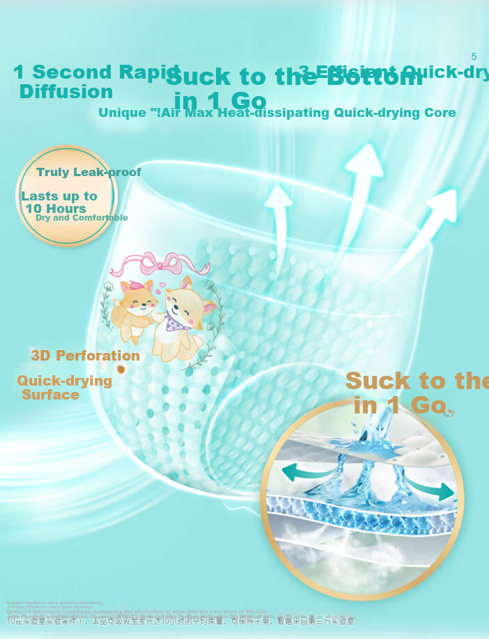 Подгузники-трусики Pampers Cooling Champion Level 1, ультратонкие, дышащие, 4XL, 36 шт.