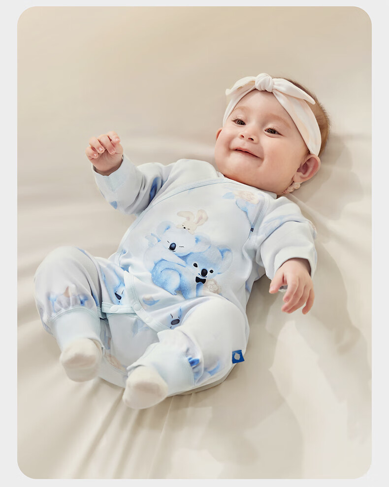 Детский комбинезон Babycare Camellia, весенняя новинка, боди для новорожденных, одежда для малышей, лунный белый, 90 см