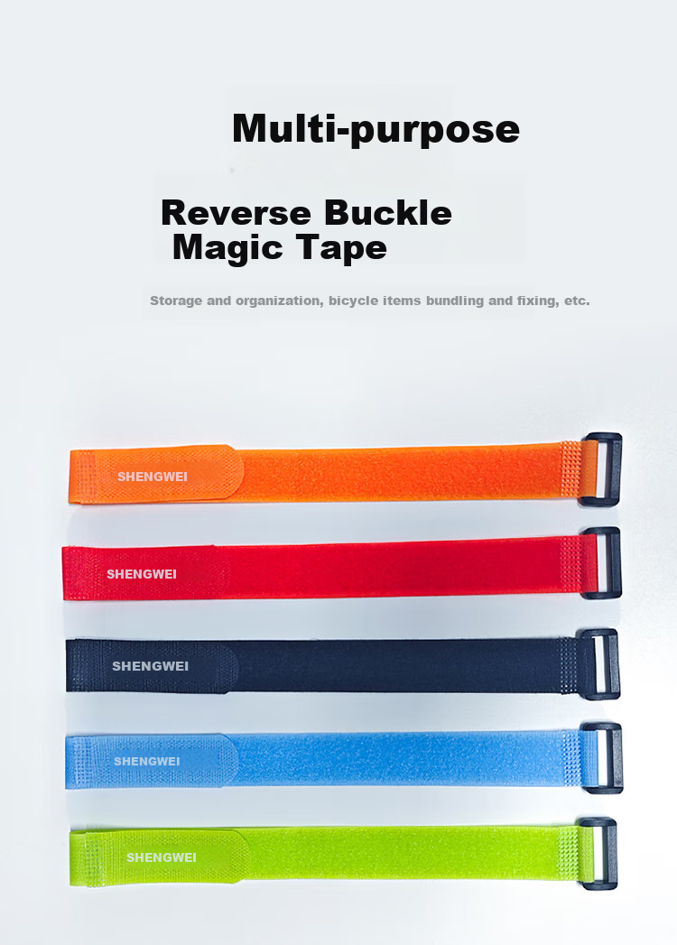 Органайзер для кабелей Shengwei, липучка, 25x350 мм, 5 шт.