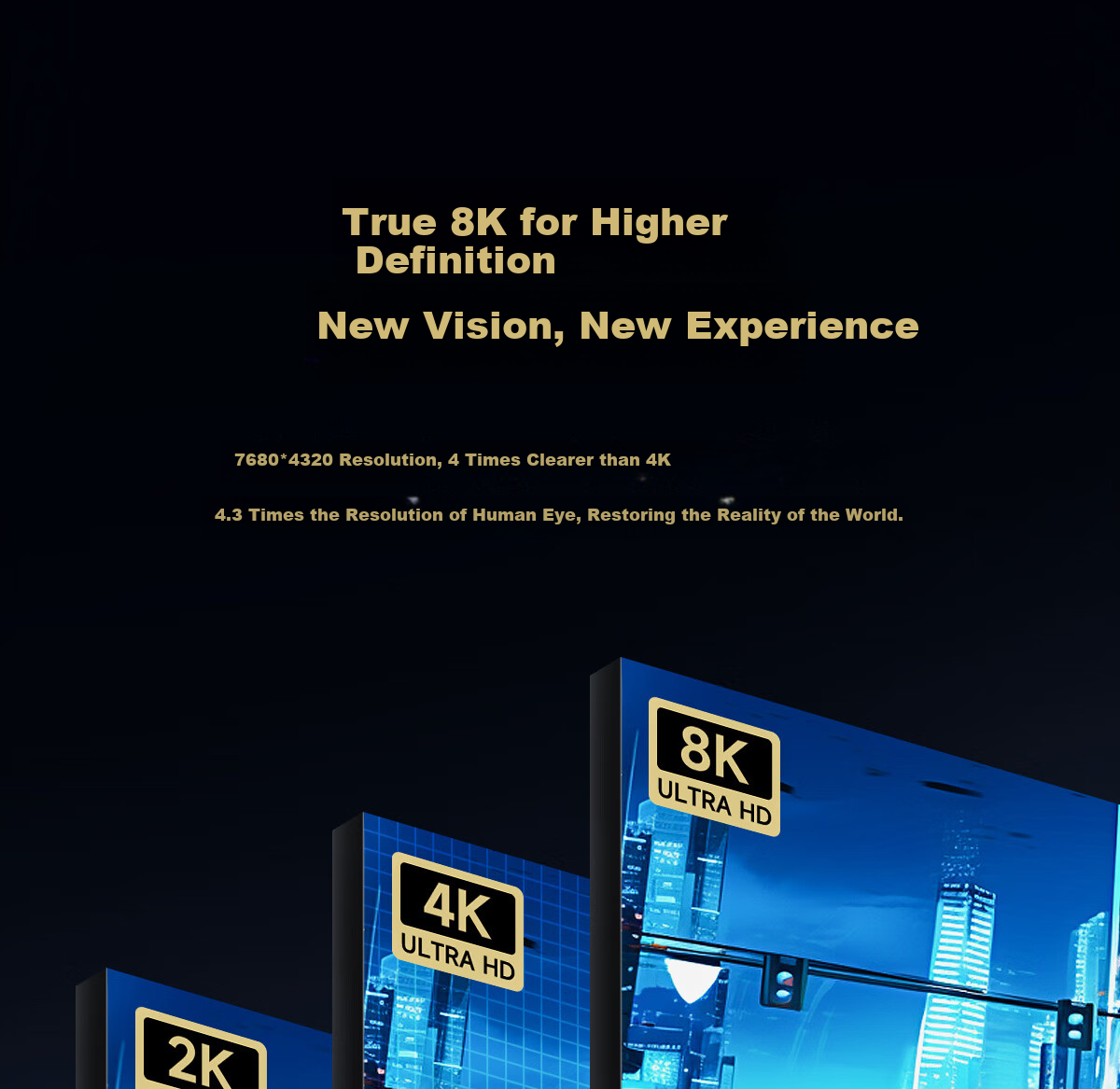 Кабель Hagibis HDMI 2.1, тонкий, гибкий, 8K 60Hz, 4K 240Hz, 1.5 метра