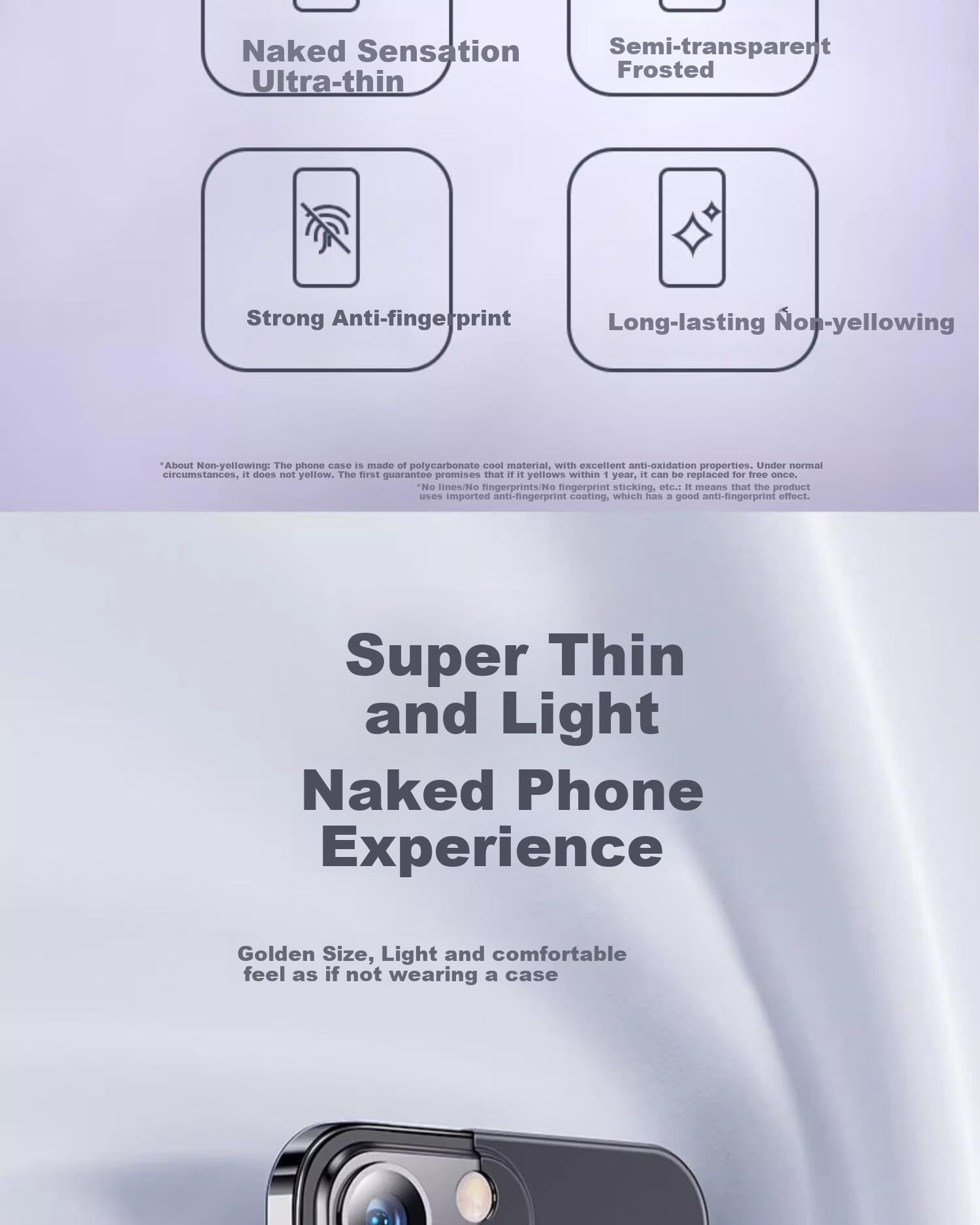 DIVI Чехол для Apple iPhone 16 Pro Max, ультратонкий, матовый, с защитой от отпечатков пальцев, совместимый с MagSafe
