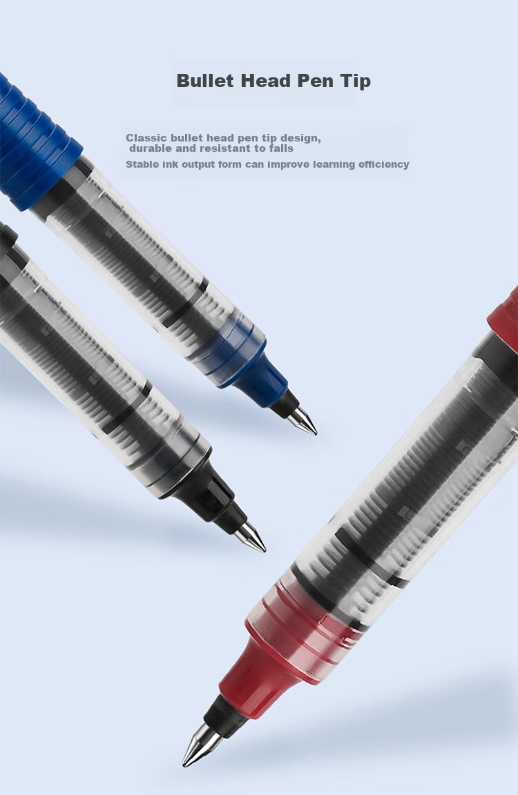 ZEBRA Silver Snake Direct Liquid Signing Pen, 0.5mm Cap-Off Gel Pen, Student Correction Pen, Office Red Pen, C-JB1, Red, Pack of 3