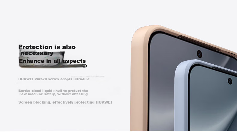 Чехол KEKLLE со встроенной магнитной системой MagSafe для Huawei Pura70, защитный чехол из жидкого силикона, полный охват, мягкий, вишневый цвет