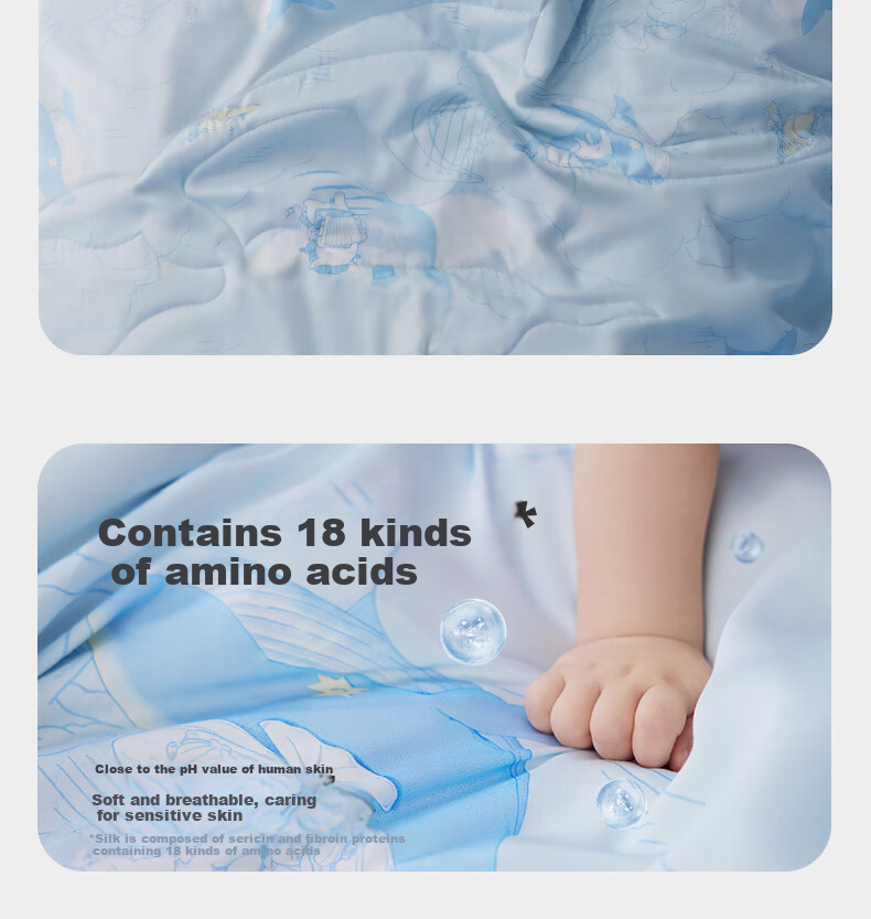 Детское одеяло Babycare, размер 120*150 см, из тенселя и шелка, для новорожденных, всесезонное, универсальное
