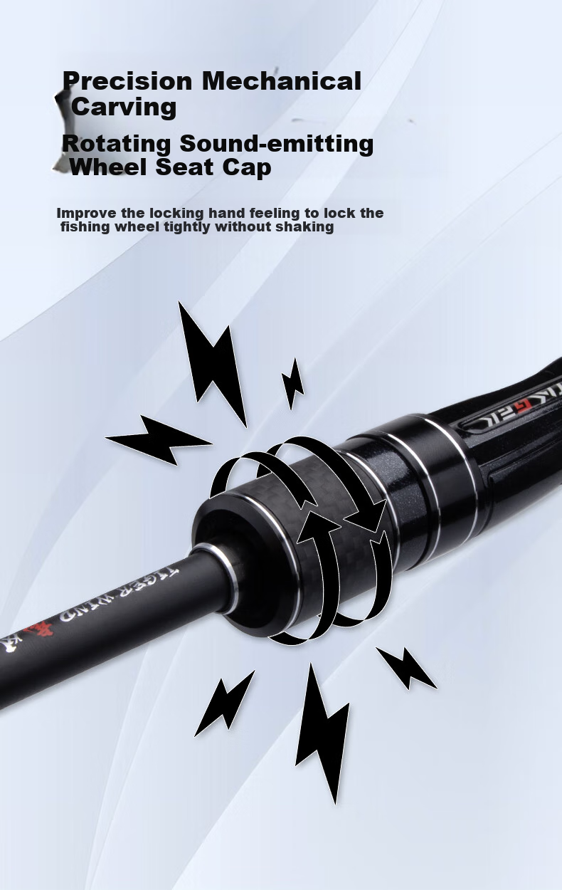 Спиннинговый набор Taigek Ultra-Short Micro Telescopic Lure Rod Portable Travel Multi-Section Fishing Rod 1.56m Gun Handle Right-Hand Water Drop Reel Set