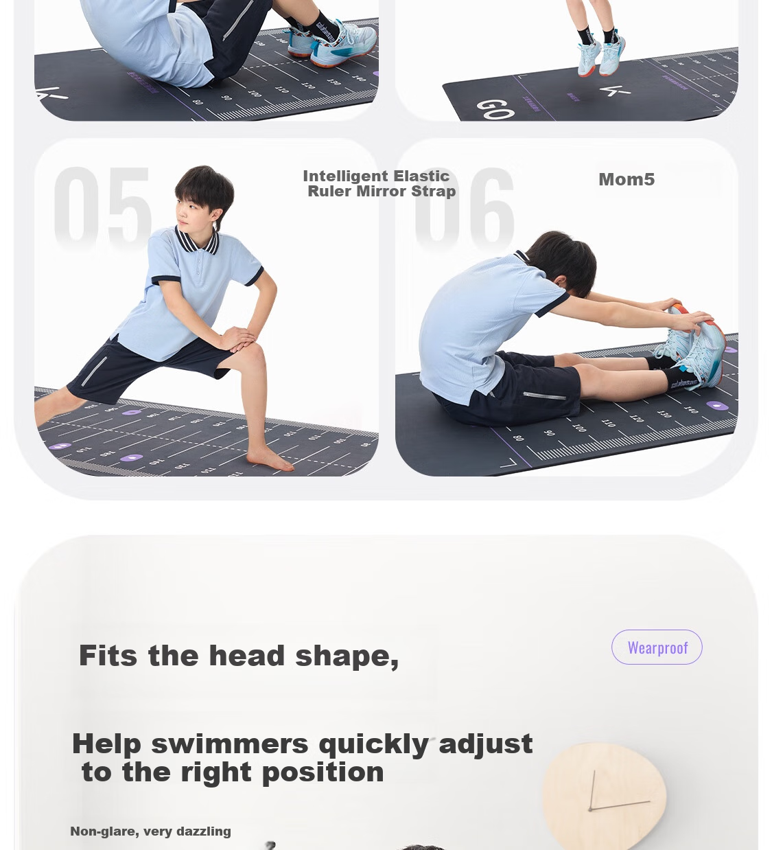 Коврик для прыжков Keep Standing Long Jump Test Specialized Mat, нескользящий, для домашних тренировок, для вступительных экзаменов в среднюю школу, расширенная версия 300*90 см