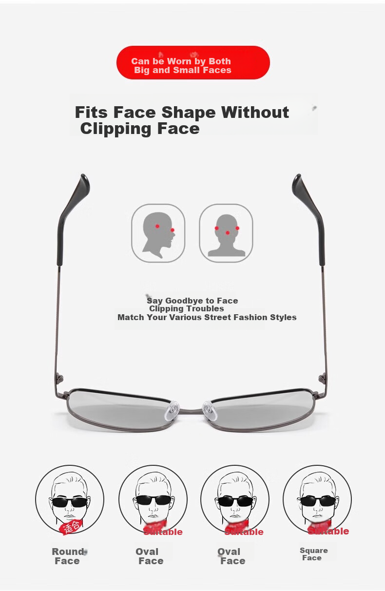 Polarized Sunglasses Shiyun for Men, Day And Night Use, Driving Goggles, Fishing Glasses