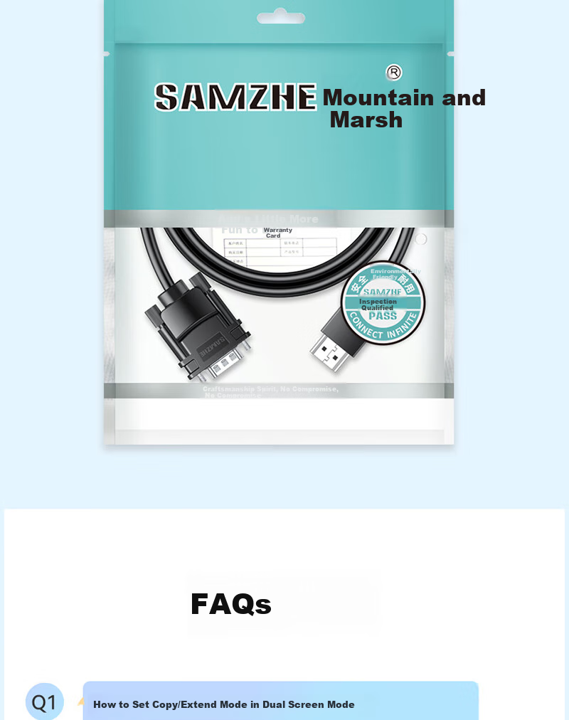 HDMI to VGA кабель-адаптер