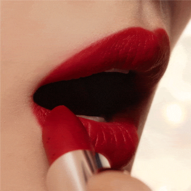 娇兰（Guerlain）臻彩宝石唇膏口红214经典锻光火焰红色生日情人节礼物 女友
