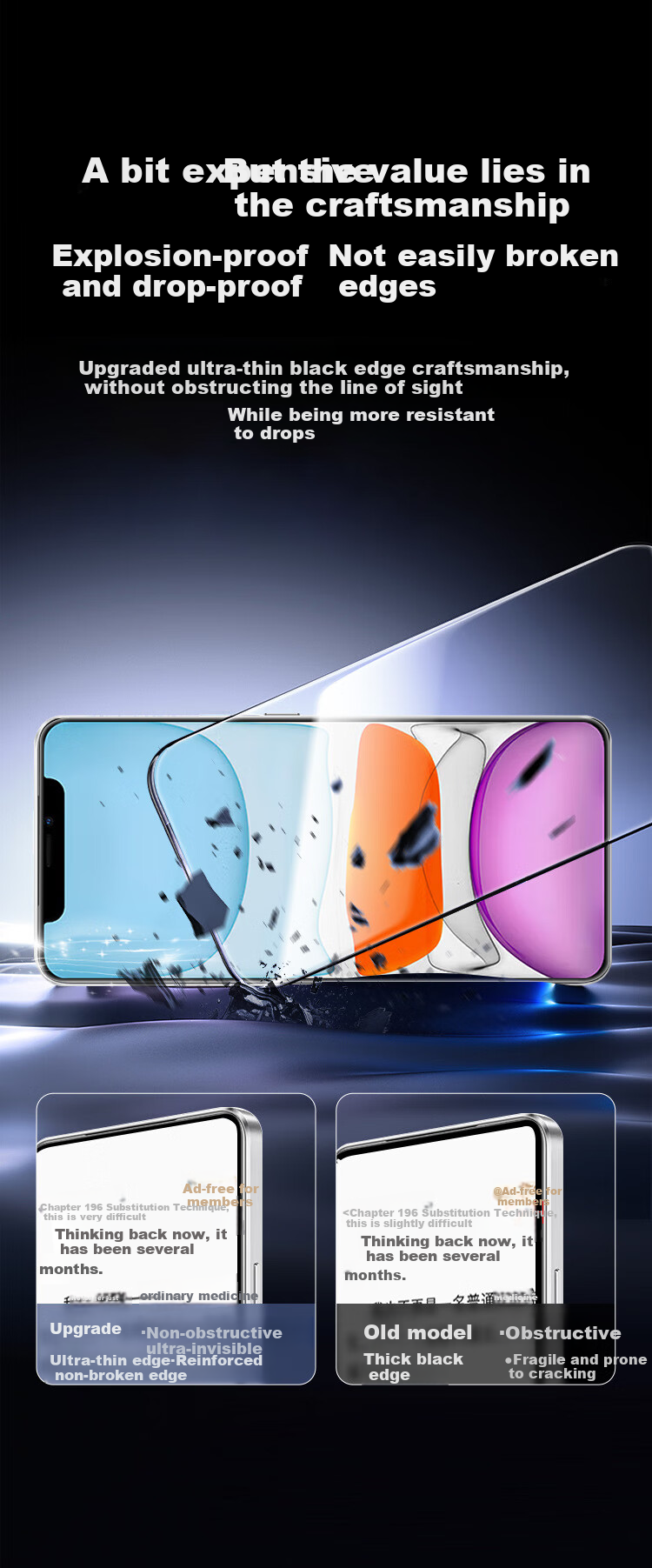 Защитное стекло для экрана KOOLIFE для Apple iPhone XR/11, ультратонкое, полное покрытие, HD Clear, защита от царапин, защита от отпечатков пальцев