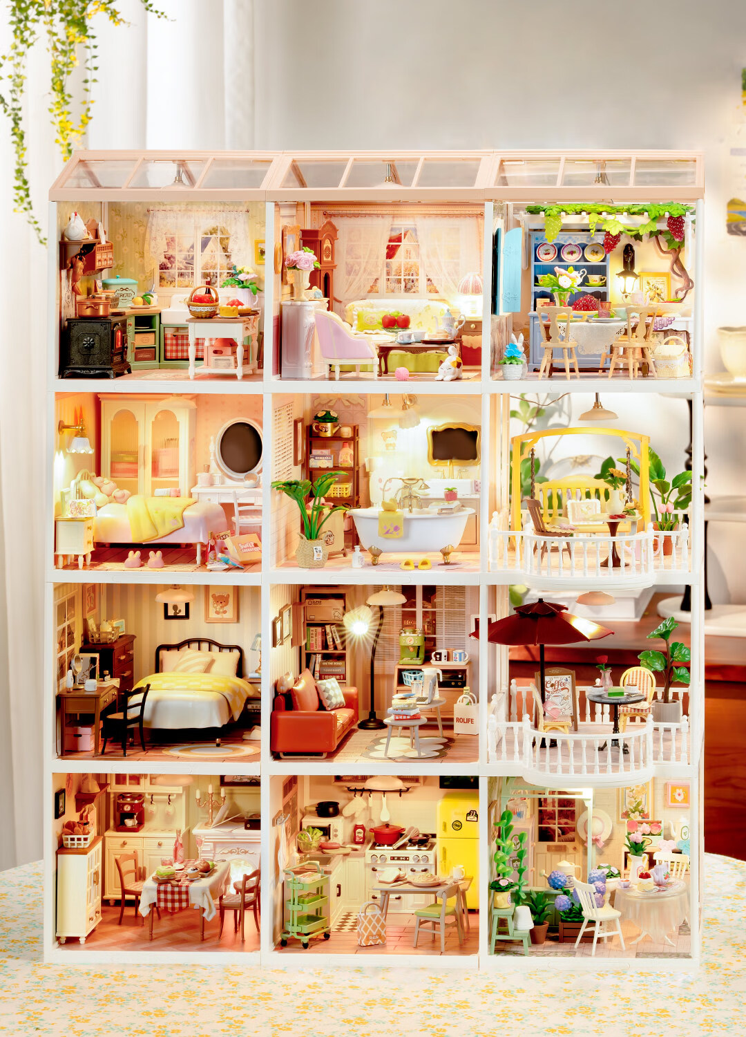 Конструктор Rolife Super World Pastoral Living Room DIY