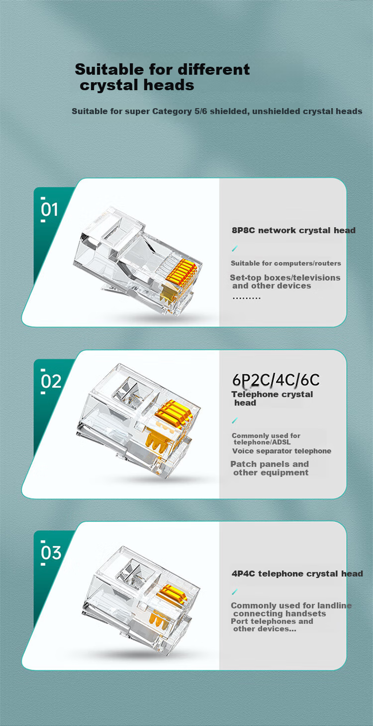 Кримпер (обжимной инструмент) SAMZHE WJ-3068 для сетевых и телефонных кабелей RJ45, 4P/6P/8P, инструмент для зачистки и резки проводов