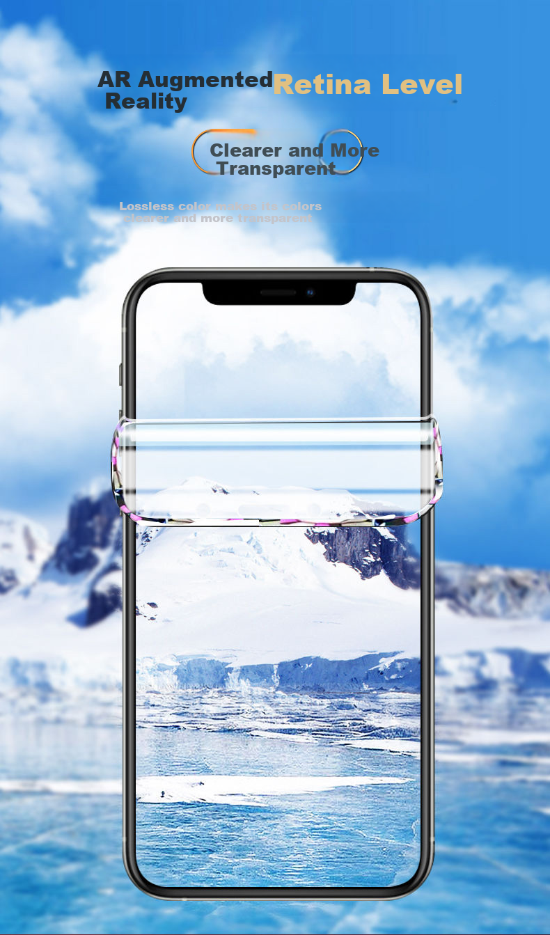 Защитная пленка Smorss для Apple iPhone 11/XR, гидрогелевая, высокая четкость, защита от царапин, полное покрытие
