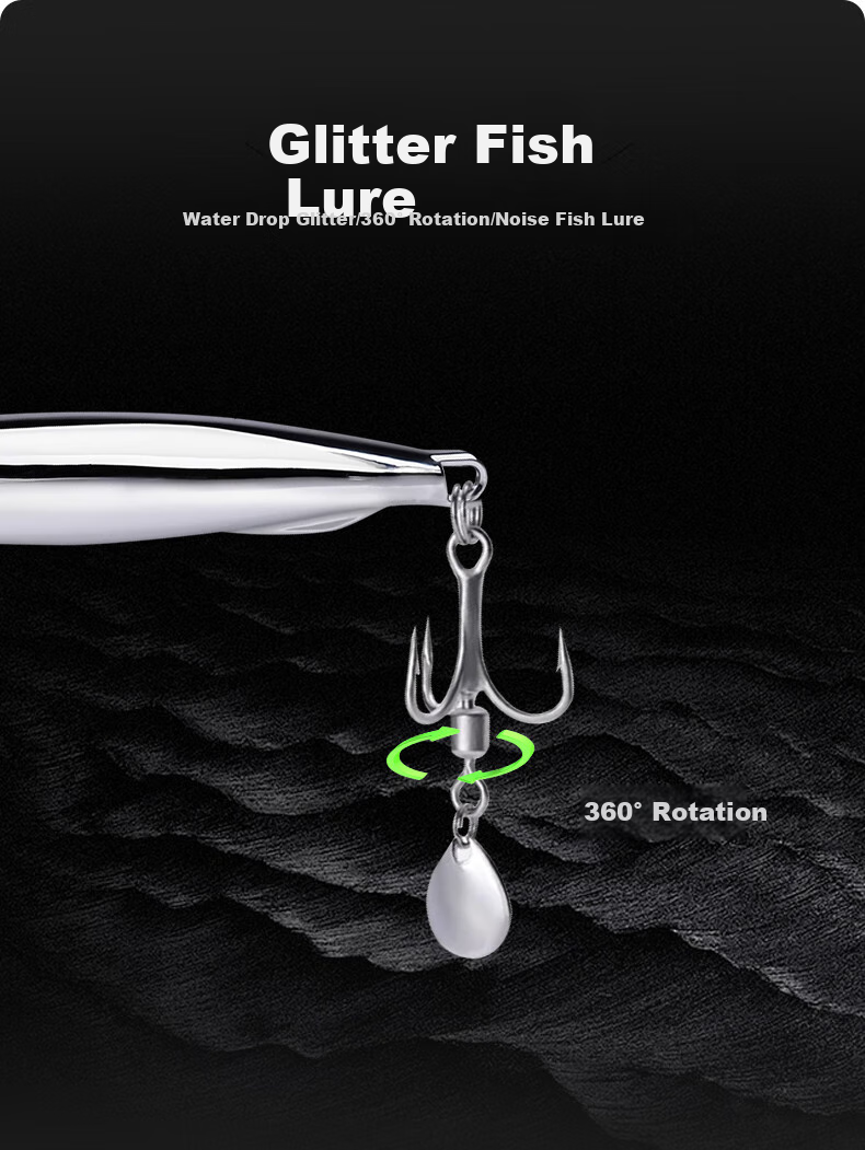 Искусственная приманка Erciyuan Lure Mirror Lead Fish, металлическая блесна для морской рыбалки на скумбрию и кальмара, 20г