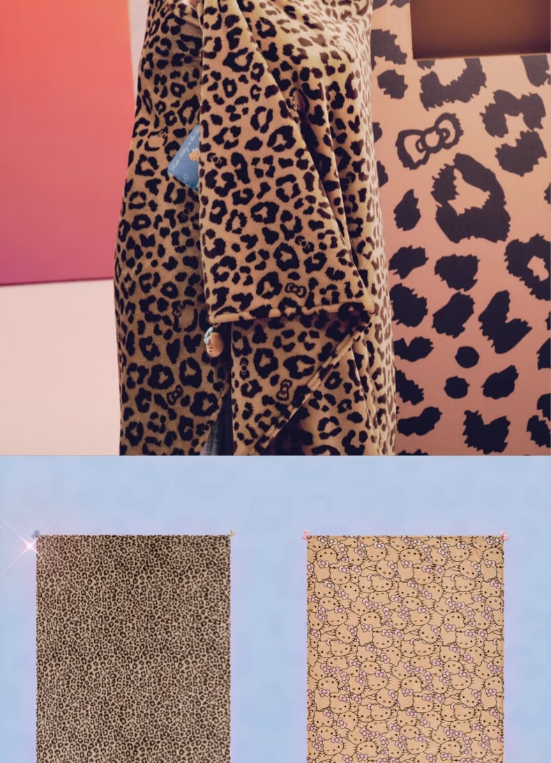 Плед флисовый с принтом Hello Kitty от tbh, теплый, для дивана, офиса, дома, размер 290x162 см