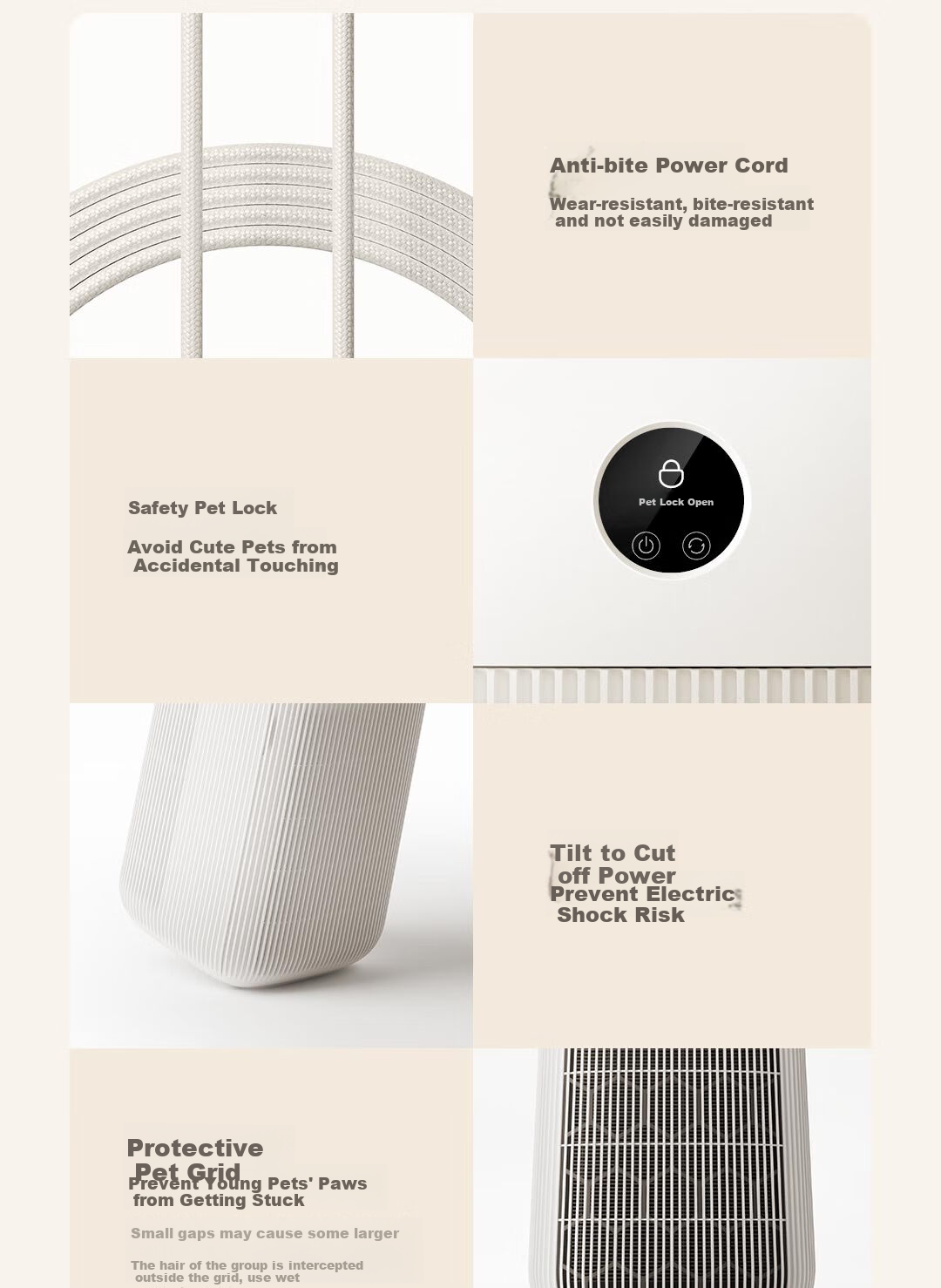 Очиститель воздуха Xiaomi Mijia Pet Air Purifier для удаления шерсти, запахов и аллергенов