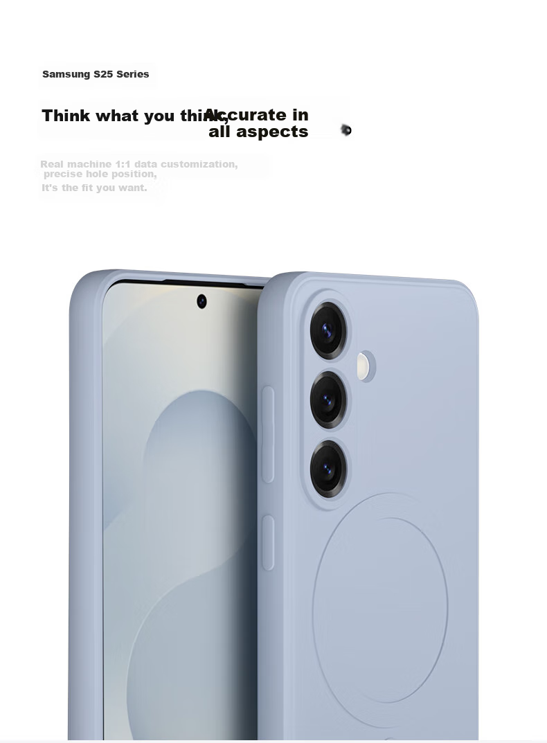 KEKLLE Чехол-накладка Магнитный для Samsung S25 Ultra, черный