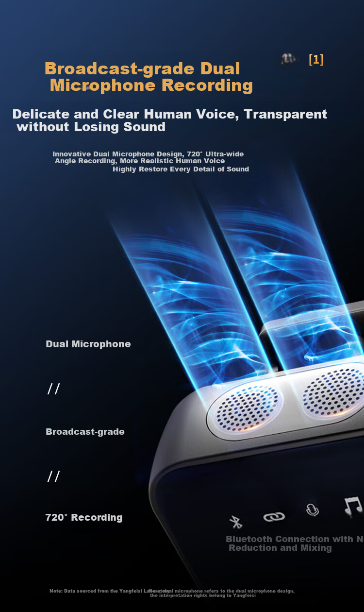 Беспроводной петличный микрофон YOUFES M22pro для прямой трансляции, записи, TikTok, караоке, с шумоподавлением, для телефонов, компьютеров и камер