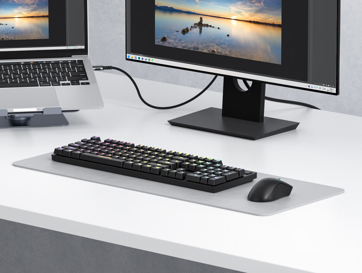 Кабель Hagibis Type-C - DisplayPort 1.4, Thunderbolt 4/5, 8K@60Hz, 4K@240Hz, 2 метра