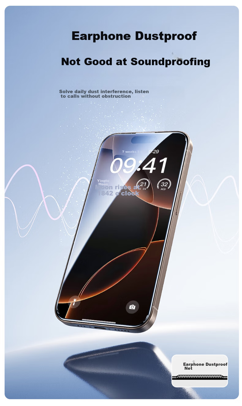 Защитное стекло для iPhone 16 Pro Max