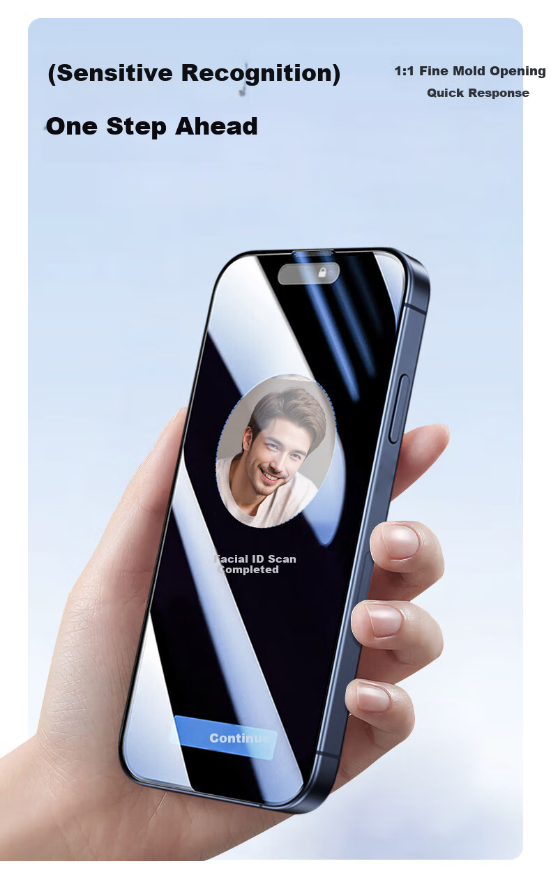 Защитное стекло Smorss для Apple iPhone 15 Pro Max, 360° приватность, полное покрытие, HD, противоударное, антишпионское