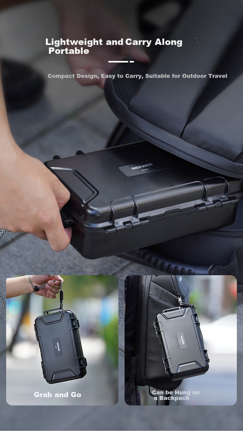 Защитный кейс NEEWER для камеры DJI Pocket 3, водонепроницаемый, противоударный, для хранения аксессуаров