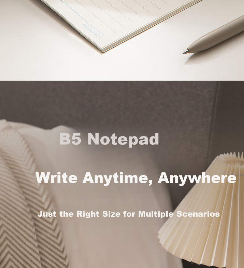 Блокнот NUSIGN Soft Cover Wireless Binding Notebook, 4 шт.