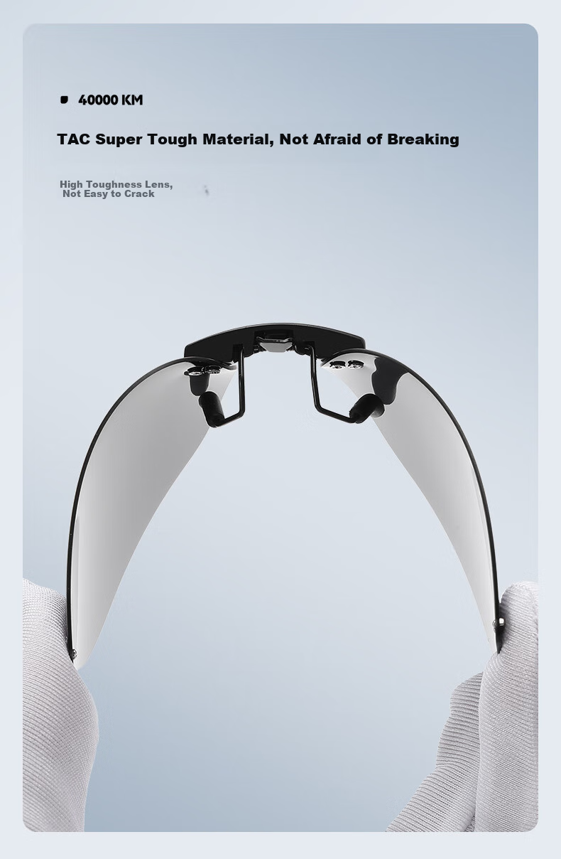 Siwangongli Polarized Clip-On Sunglasses for Women And Men, Clip-On Myopia Sunglasses for Driving And Fishing