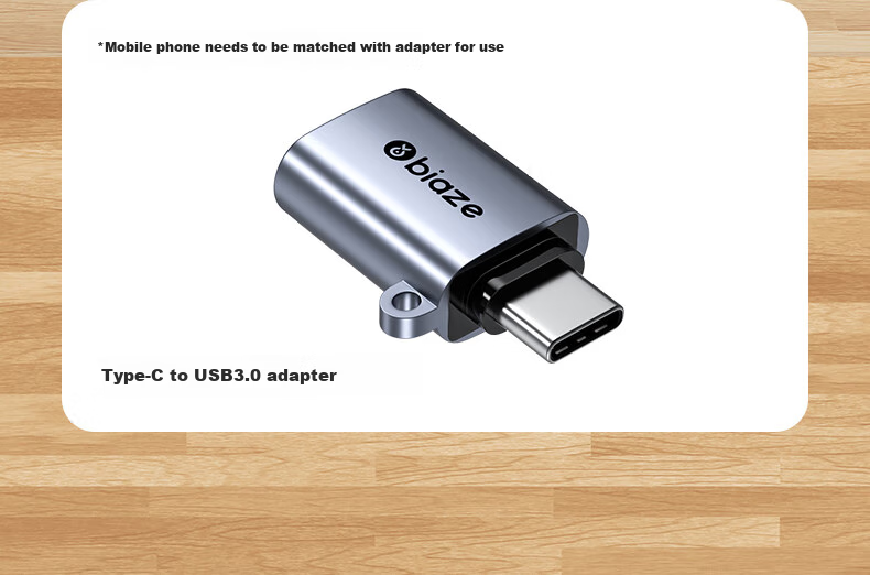 Кабель BIAZE USB 3.0 на HDMI, внешний видеоадаптер для ноутбука, компьютера, телевизора, проектора, 1 метр