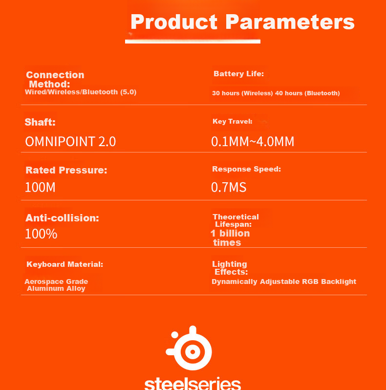 Игровая клавиатура SteelSeries Apex Pro Mini Wireless Tri-Mode Magnetic Switch Keyboard, 60% раскладка, 61 клавиша, беспроводная, черная