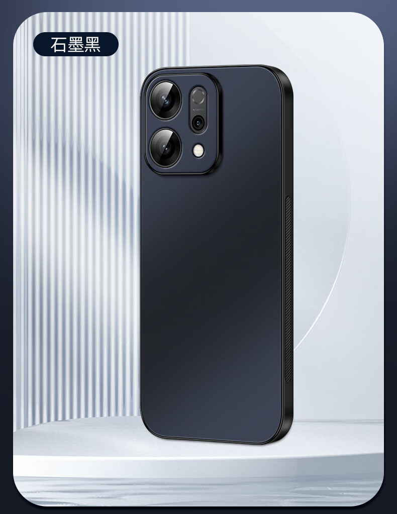 Чехол для телефона Shangsu для OPPO Reno14, защитный чехол, матовый дизайн, защита камеры, противоударный, синий