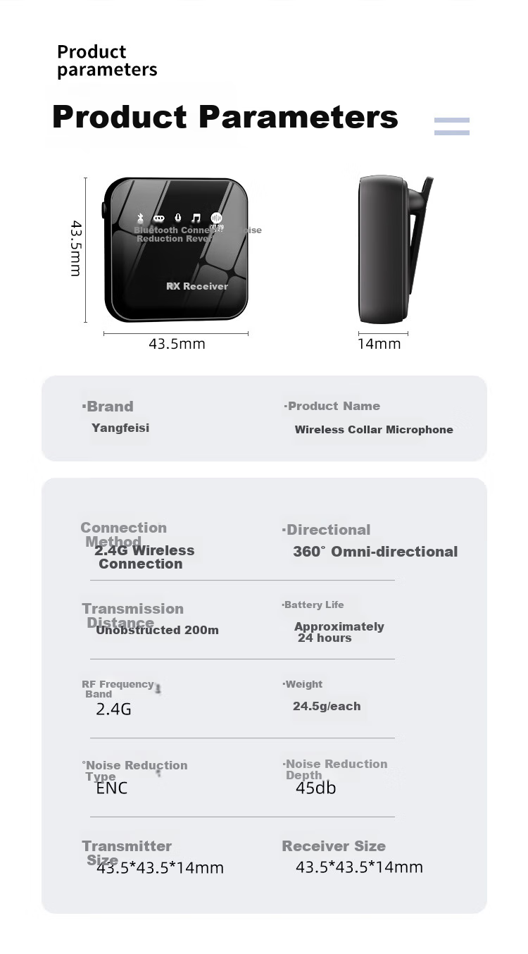 Беспроводной петличный микрофон YOUFES M22pro для прямой трансляции, записи, TikTok, караоке, с шумоподавлением, для телефонов, компьютеров и камер