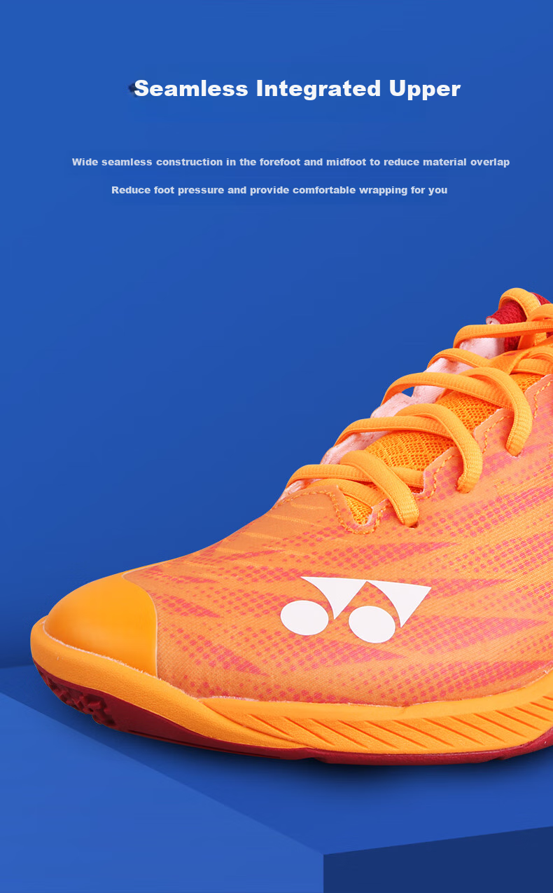 Кроссовки для бадминтона YONEX SHBAZ2WEX, мужские, широкие, темно-серые, размер 37