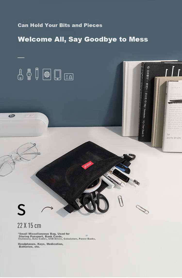Набор сумок для хранения Pack All, косметичка, органайзер для туалетных принадлежностей, комплект для хранения различных предметов, серый