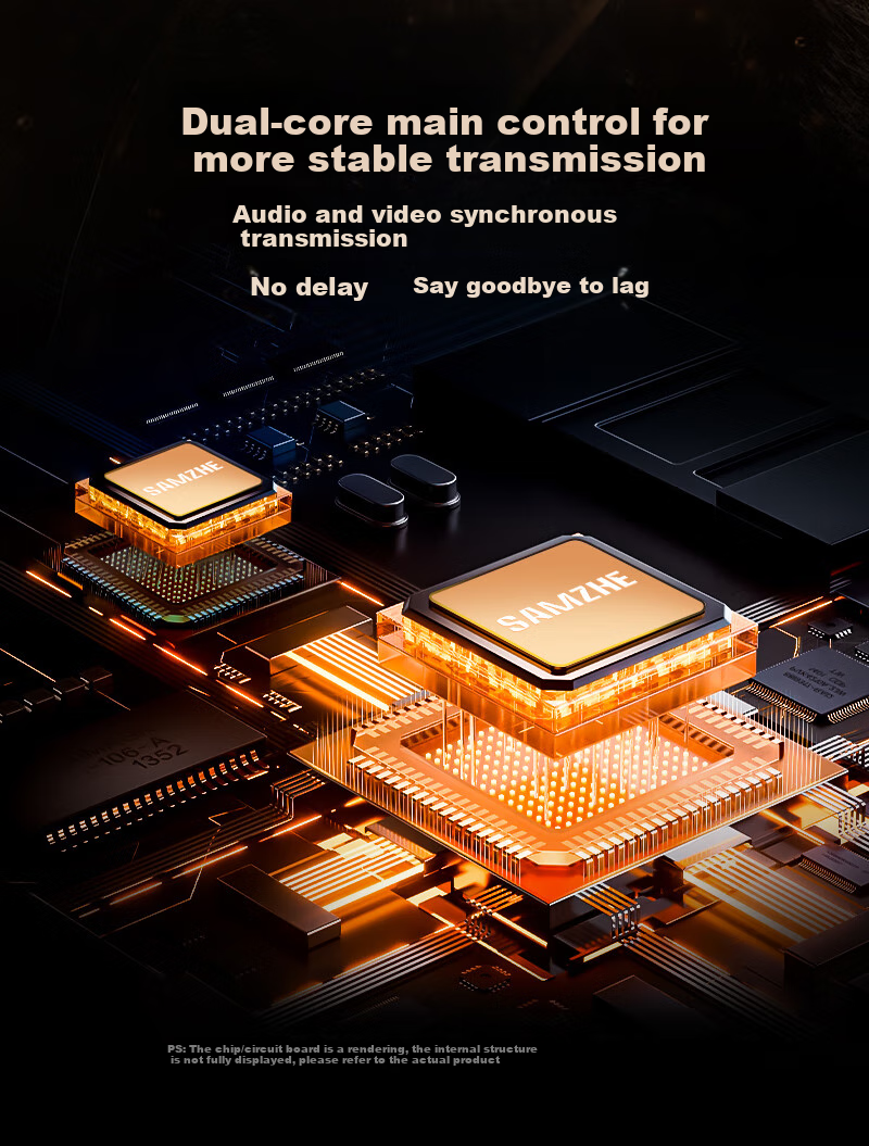 HDMI-переключатель SAMZHE HV-500, 2 входа/1 выход, 1 вход/2 выхода, 4K 60Hz, алюминиевый сплав