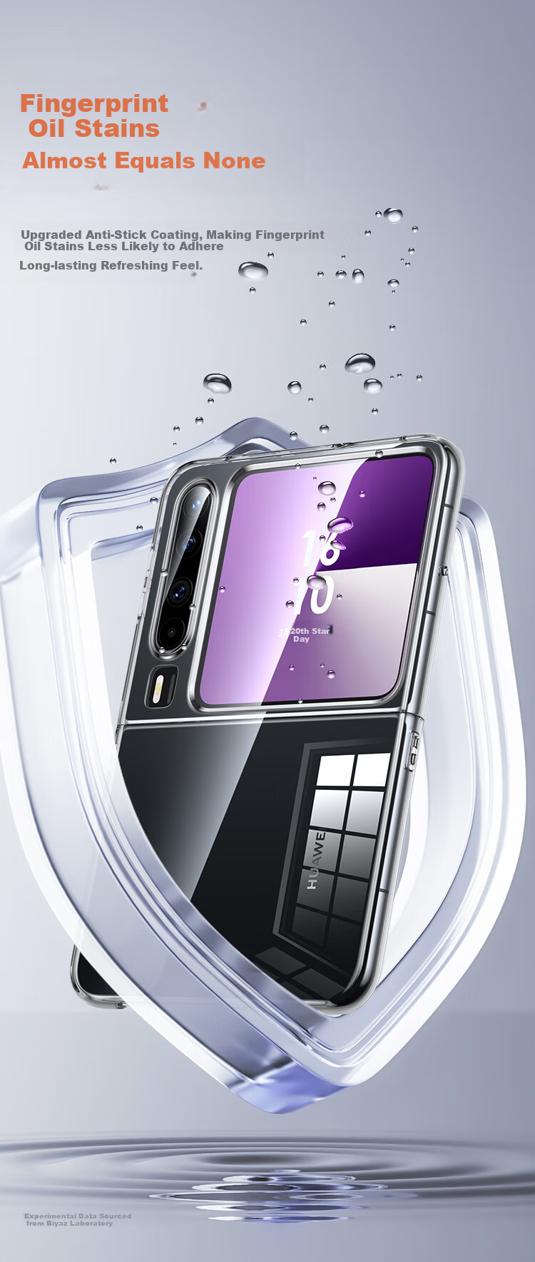 Прозрачный чехол для Huawei Pura X