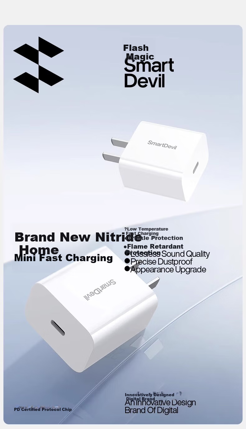 Зарядное устройство Shanmo 200000mAh GaN, быстрая зарядка Type-C, совместимо с iPhone, iPad, Xiaomi, Huawei
