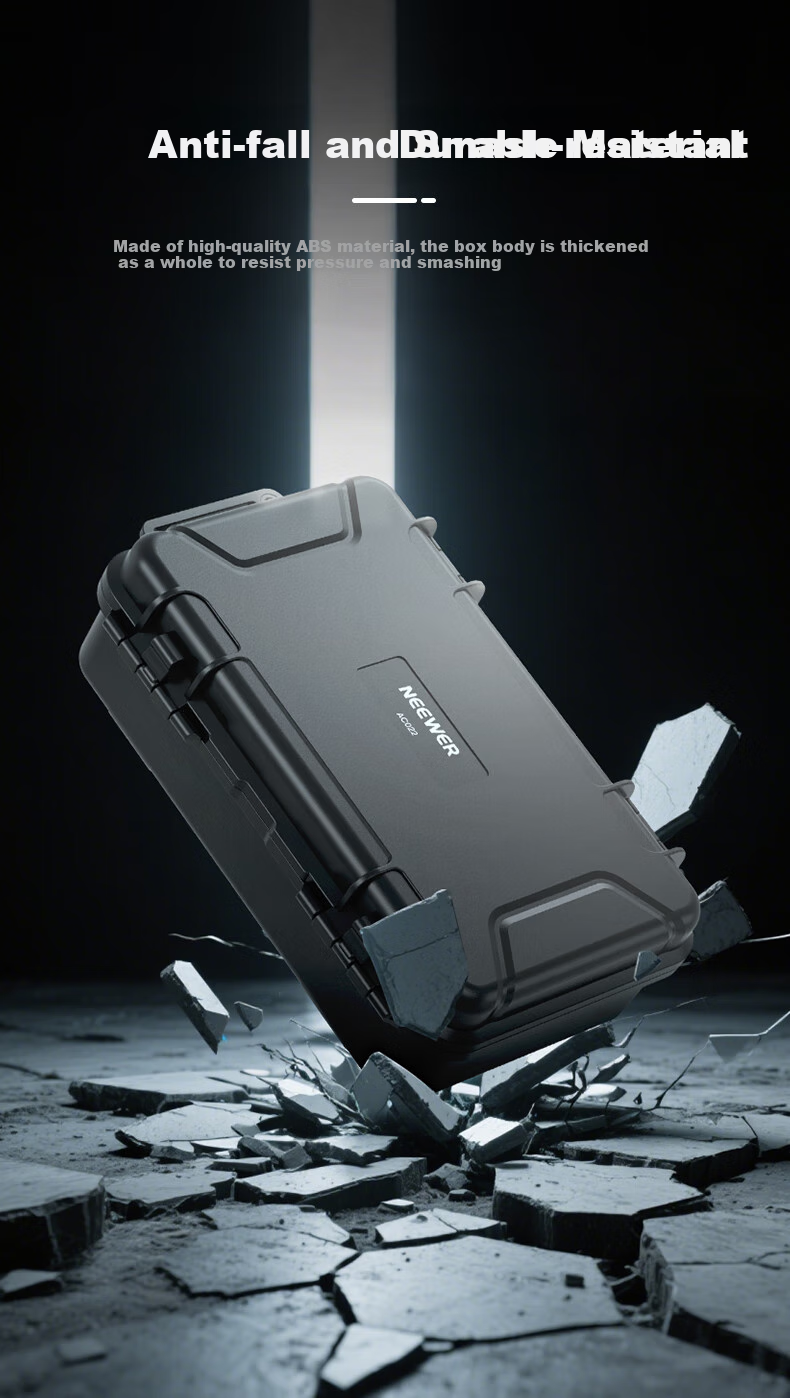 Защитный кейс NEEWER для камеры DJI Pocket 3, водонепроницаемый, противоударный, для хранения аксессуаров