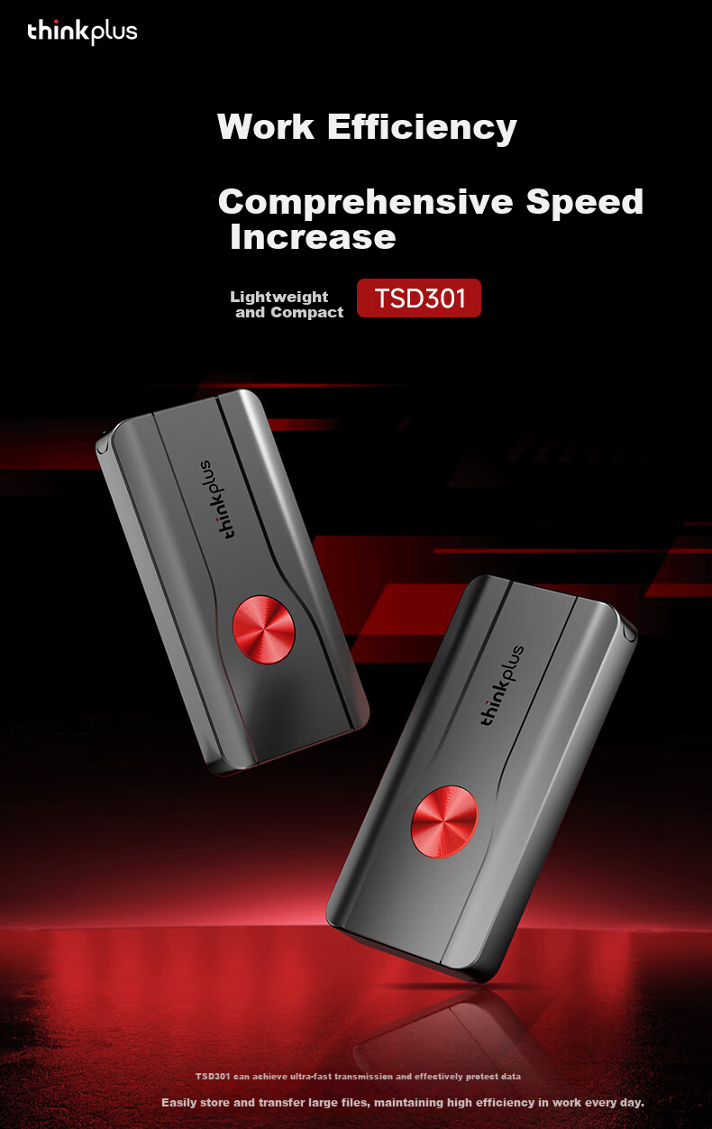 Портативный SSD накопитель ThinkPlus