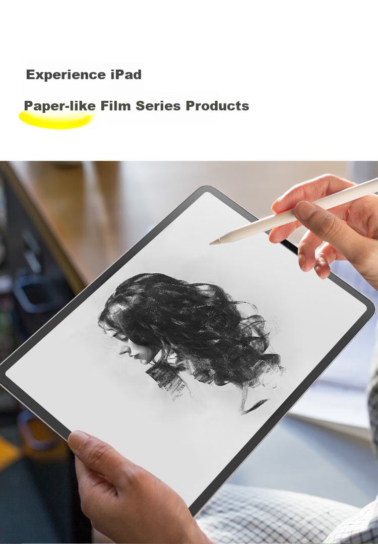 Защитная пленка PERFECTSIGHT Paper-Like для Apple iPad Mini 6 (7.9 дюймов), матовая, PET, для рисования и письма