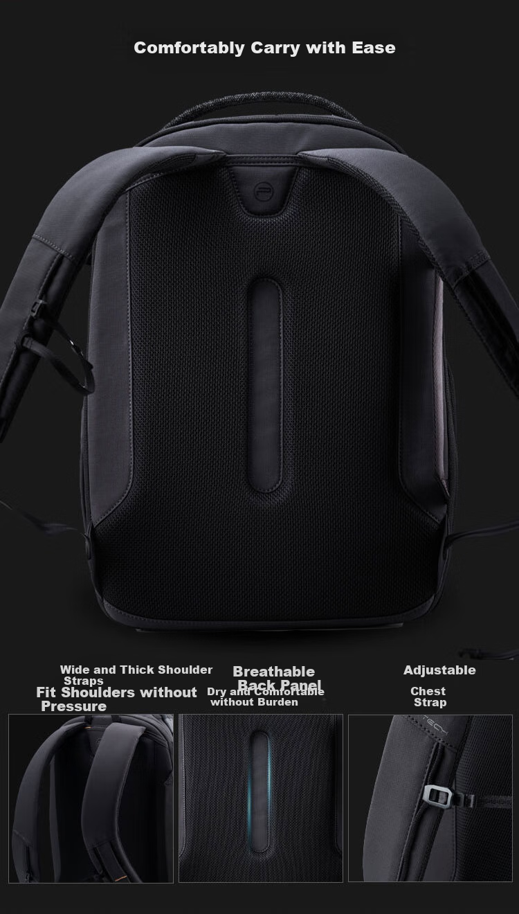 Рюкзак для фототехники PGYTECH OneGo Lite, 16 л, кремово-белый, водостойкий, для DSLR и беззеркальных камер, ноутбука